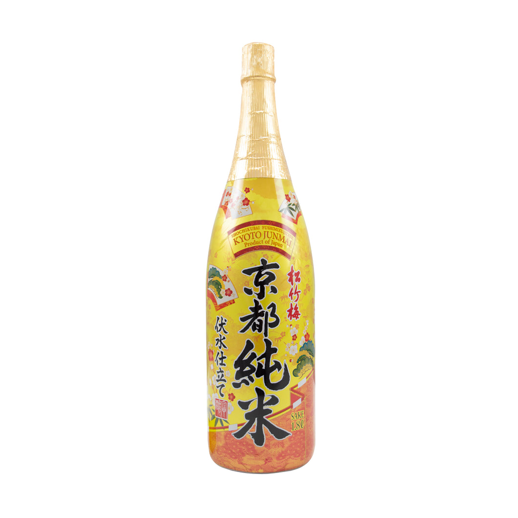 Shochikubai Kyoto Fushimizu Jiitate Junmai- Sake 1.8L 13.5%