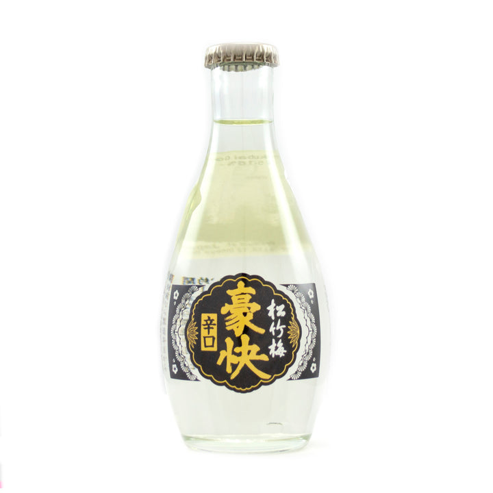 松竹梅 豪快 辛口 普通酒 プリント瓶 180ml 15.1%