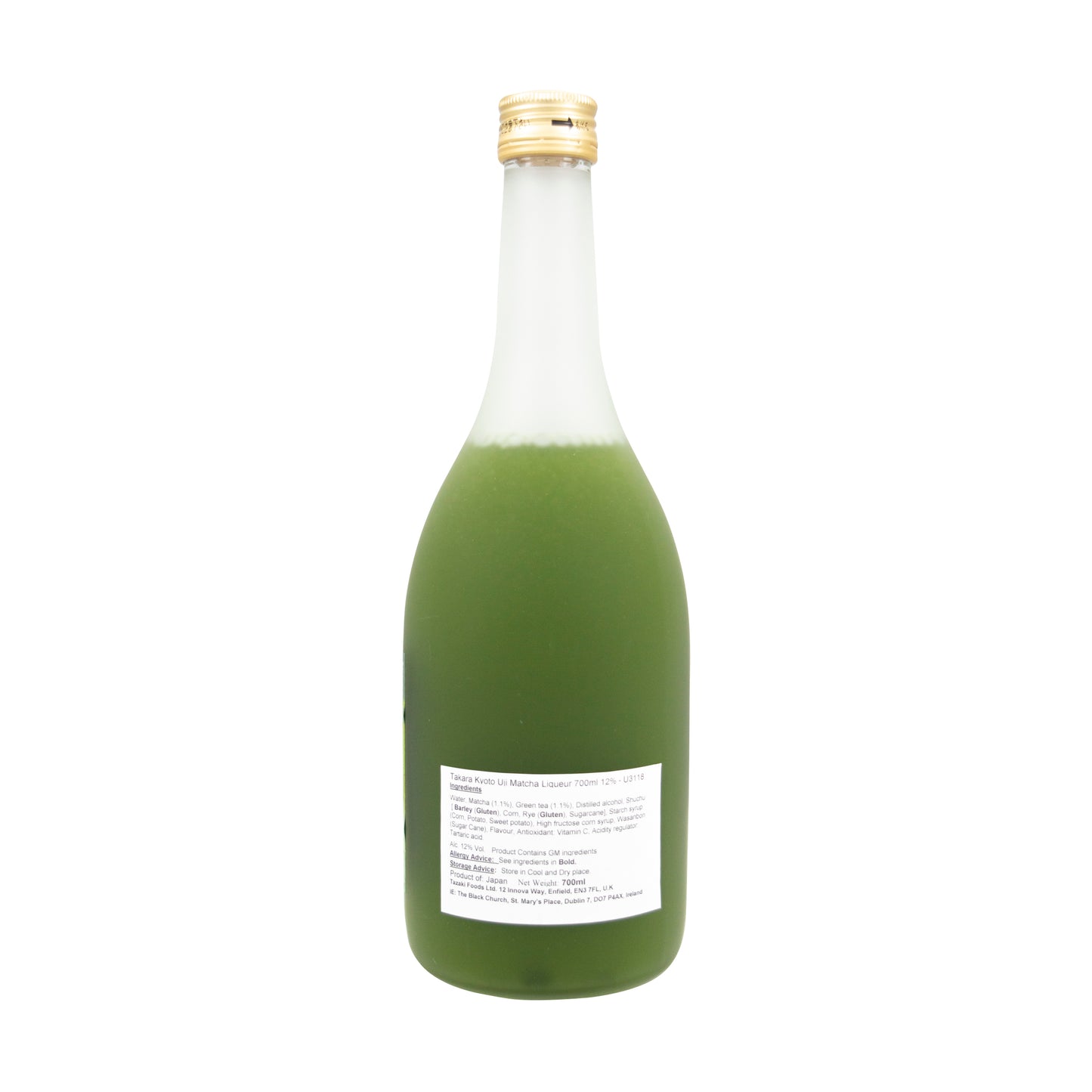 Takara Kyoto Uji Matcha Liqueur 700ml 12% 1