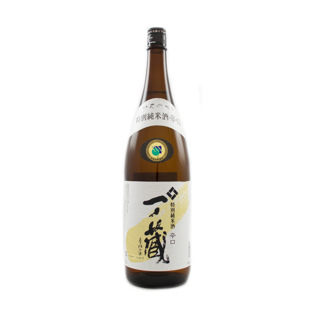 Ichinokura Tokubetsu Junmai Karakuchi - Dry Sake 1.8L 15%