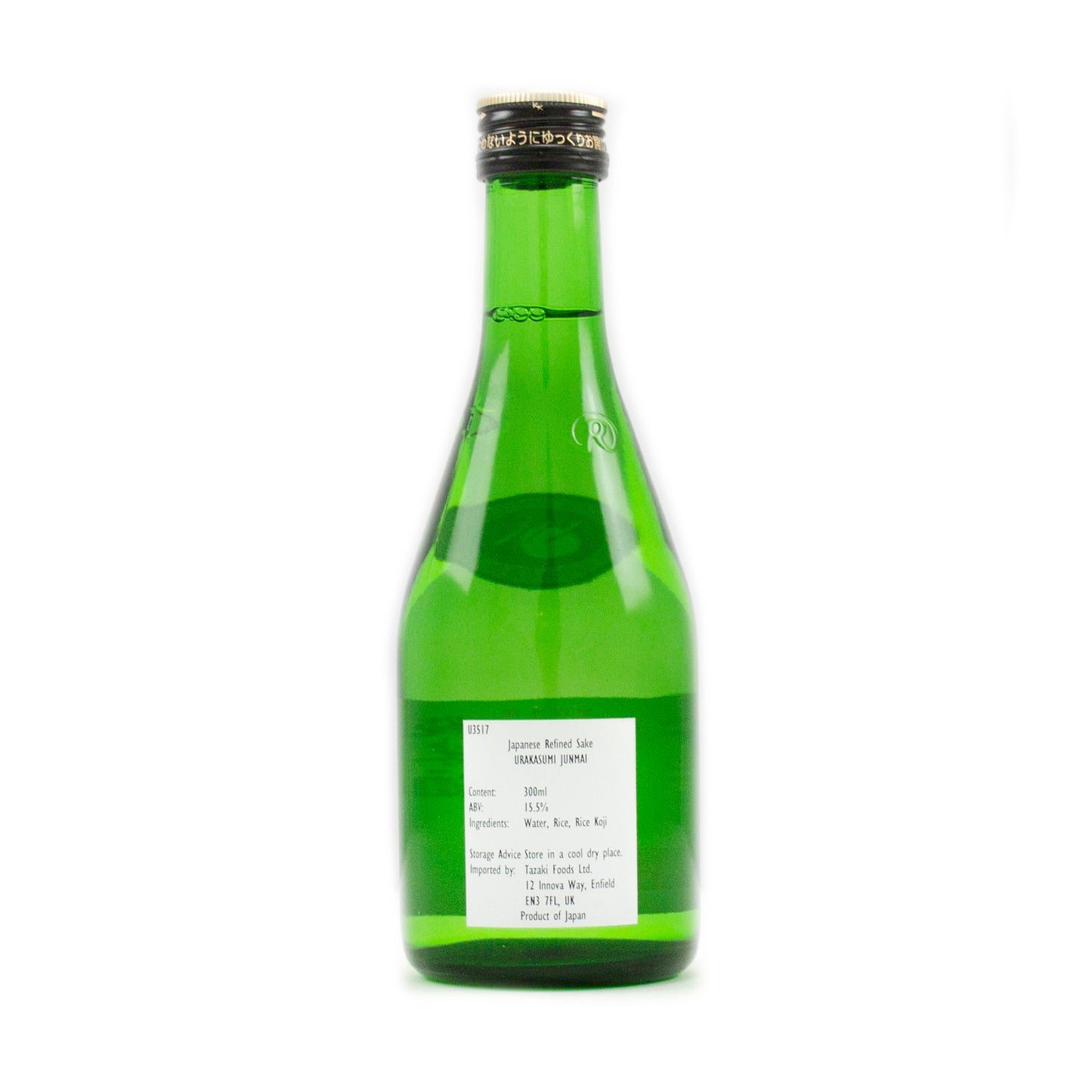 浦霞 純米酒 300ml 15度