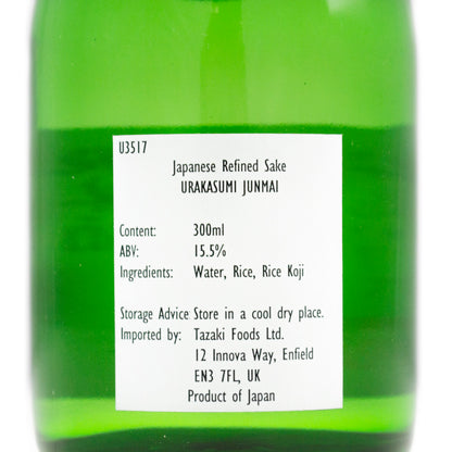 浦霞 純米酒 300ml 15度
