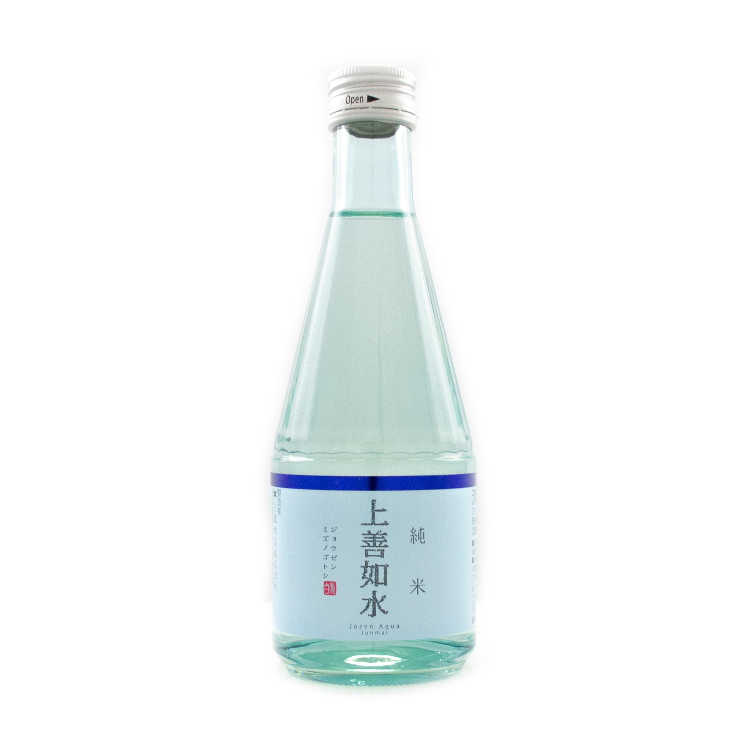 Shirataki Jozen Mizunogotoshi Junmai Sake 300ml 17% - Blue 