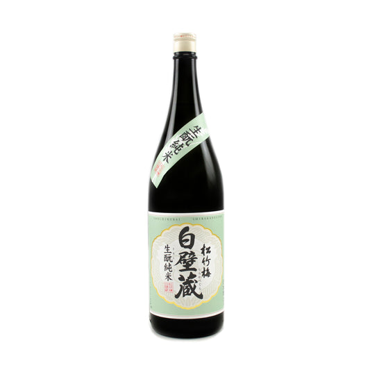 Shirakabegura Kimoto Junmai Sake 1.8L 15.5%