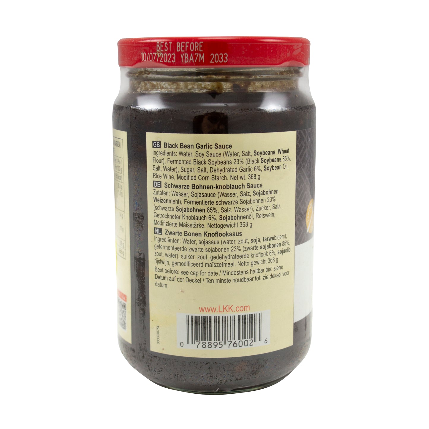 LKK Black Bean and Garlic Sauce 368g