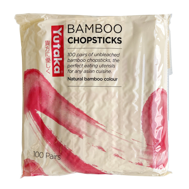 Yutaka Bamboo Chopsticks 100 Pairs