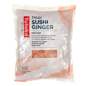 Yutaka Sushi Ginger Pink 1.6Kg