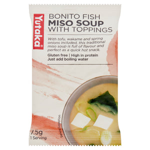 Yutaka Instant Miso Soup – Bonito 7.5g