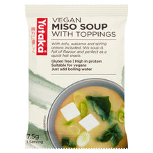 Load image into Gallery viewer, Yutaka Instant Miso Soup Vegetarian 7.5g
