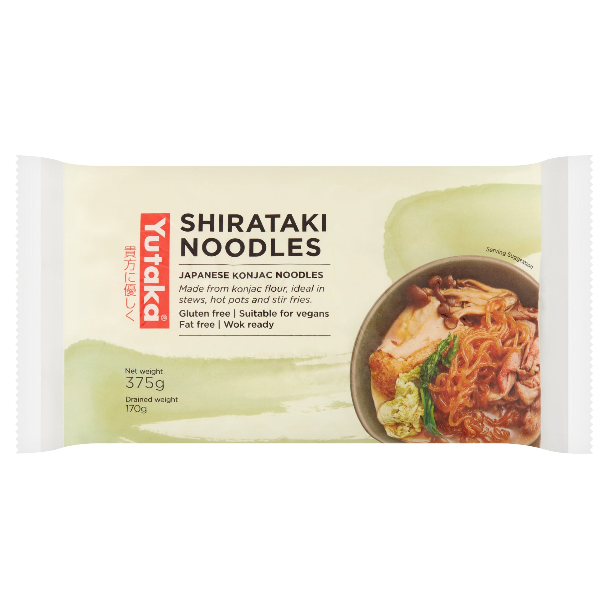 Yutaka Japanese White Shirataki Noodles  375g