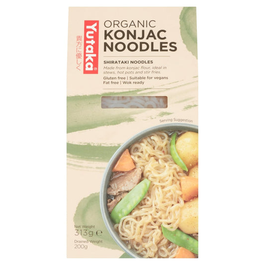 Yutaka Gluten Free & Organic Konjac Noodles (CN-BIO-140) 313g