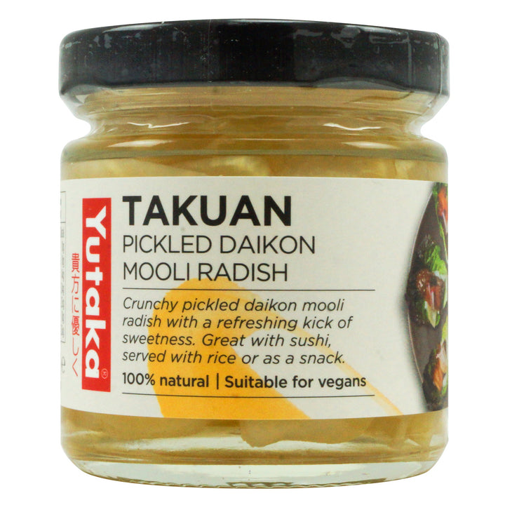 Yutaka Takuan Pickled Daikon Mooli Radish 110g