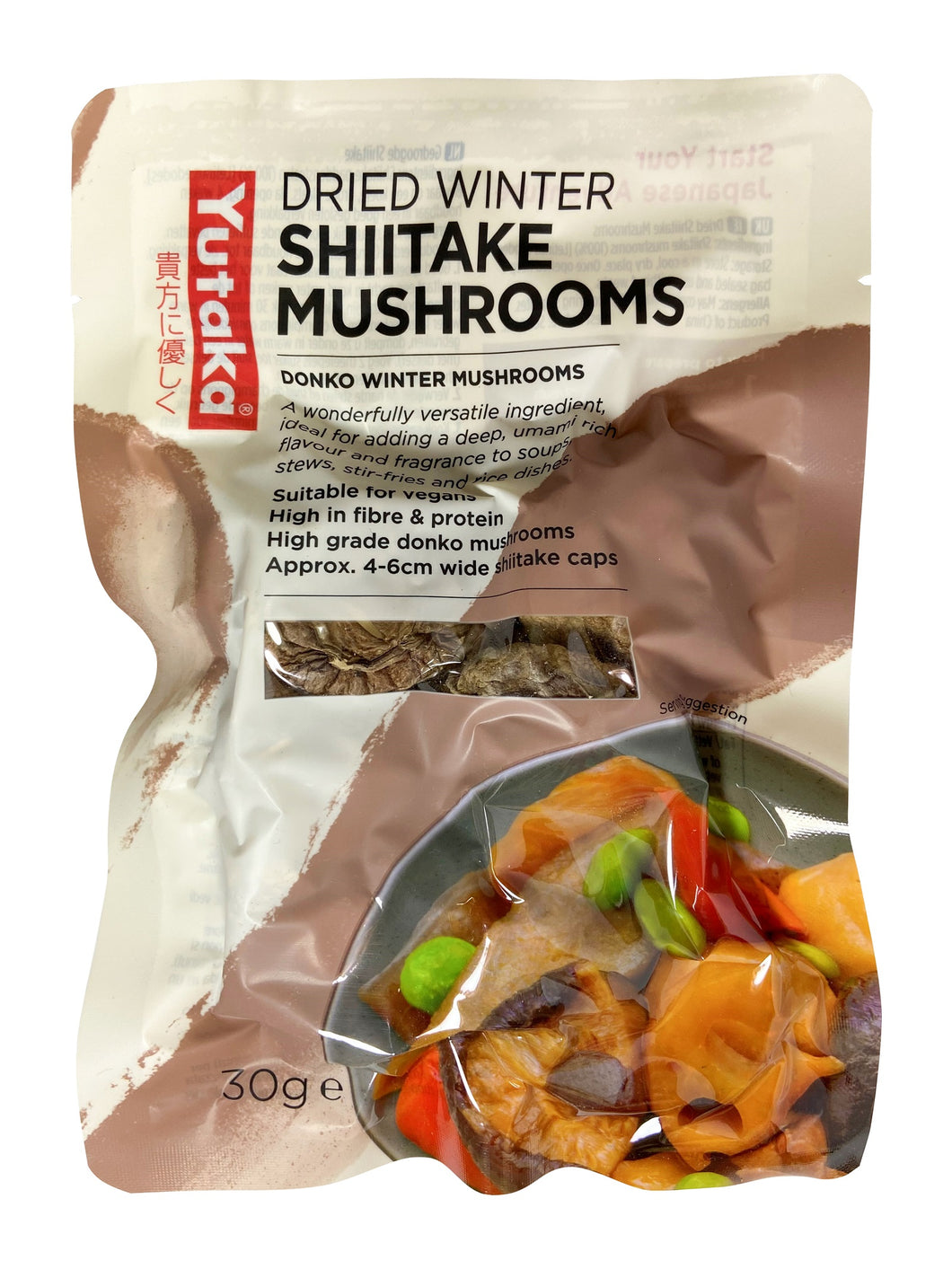 Yutaka Dried Shiitake Mushroom 3-4cm 30g