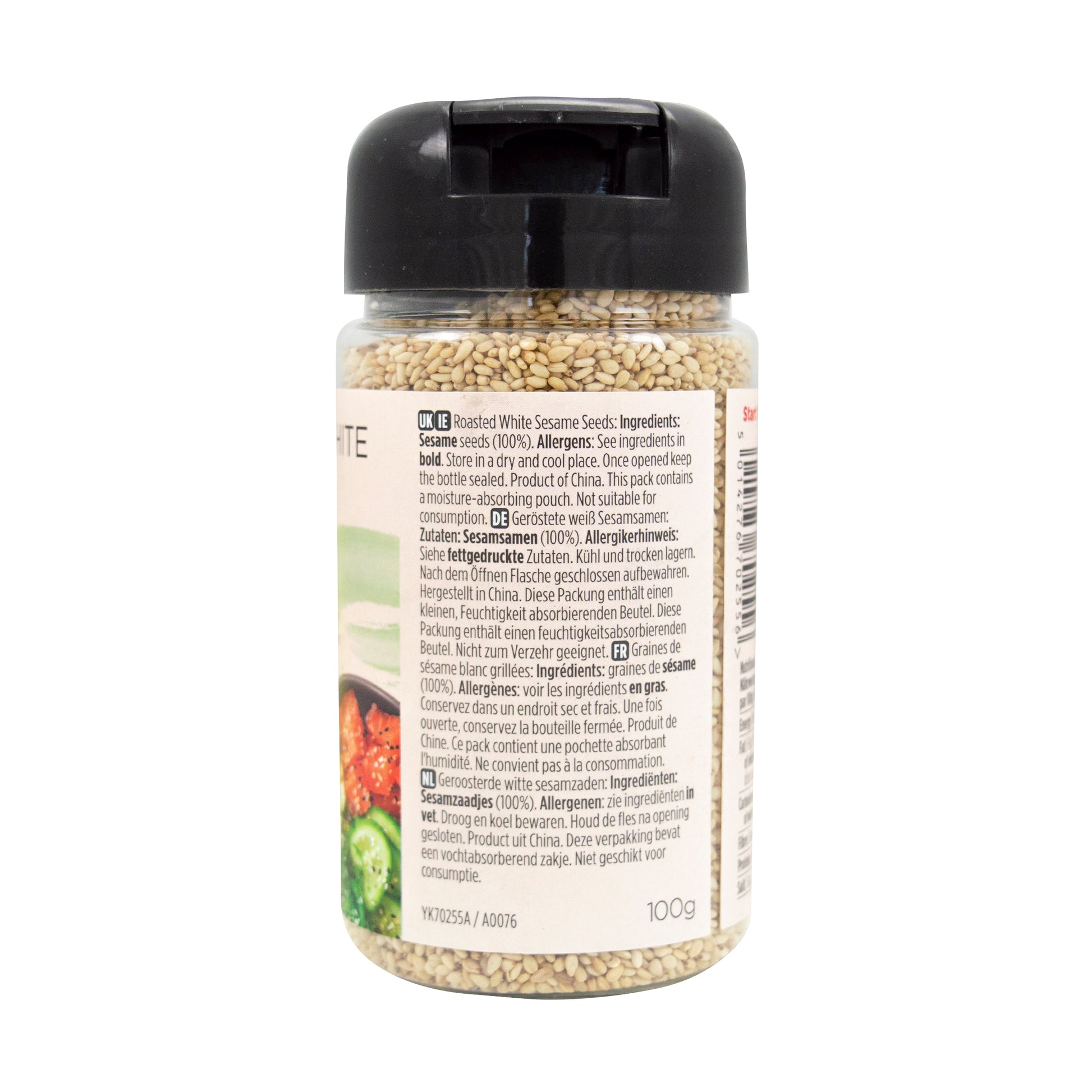 Yutaka Roasted White Sesame Seeds 100g 2