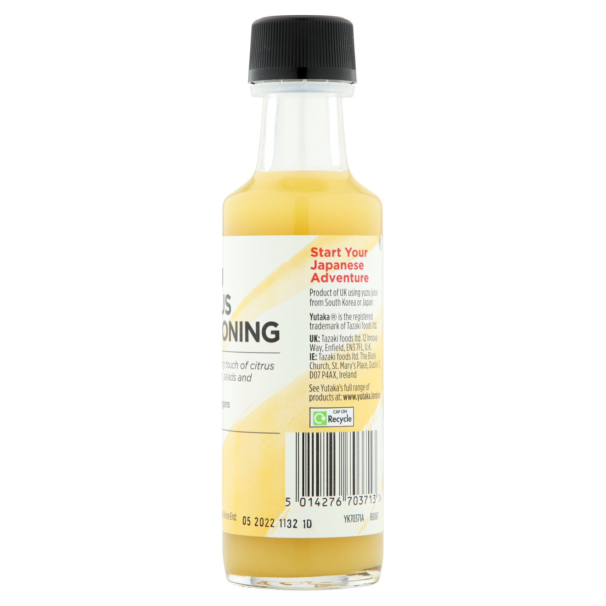 Yutaka Yuzu Seasoning Sauce 100ml 3