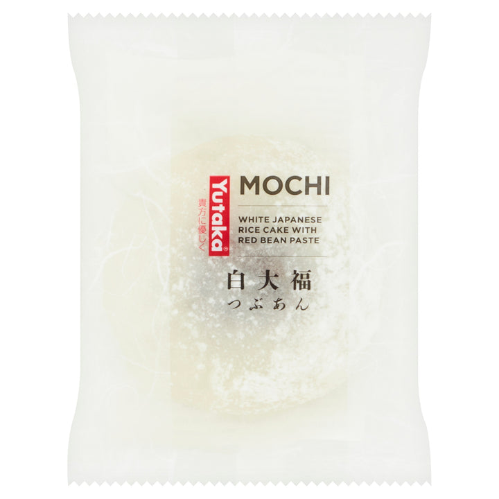 Yutaka Daifuku Mochi -White Rice Cake with Red Bean Jam  95g