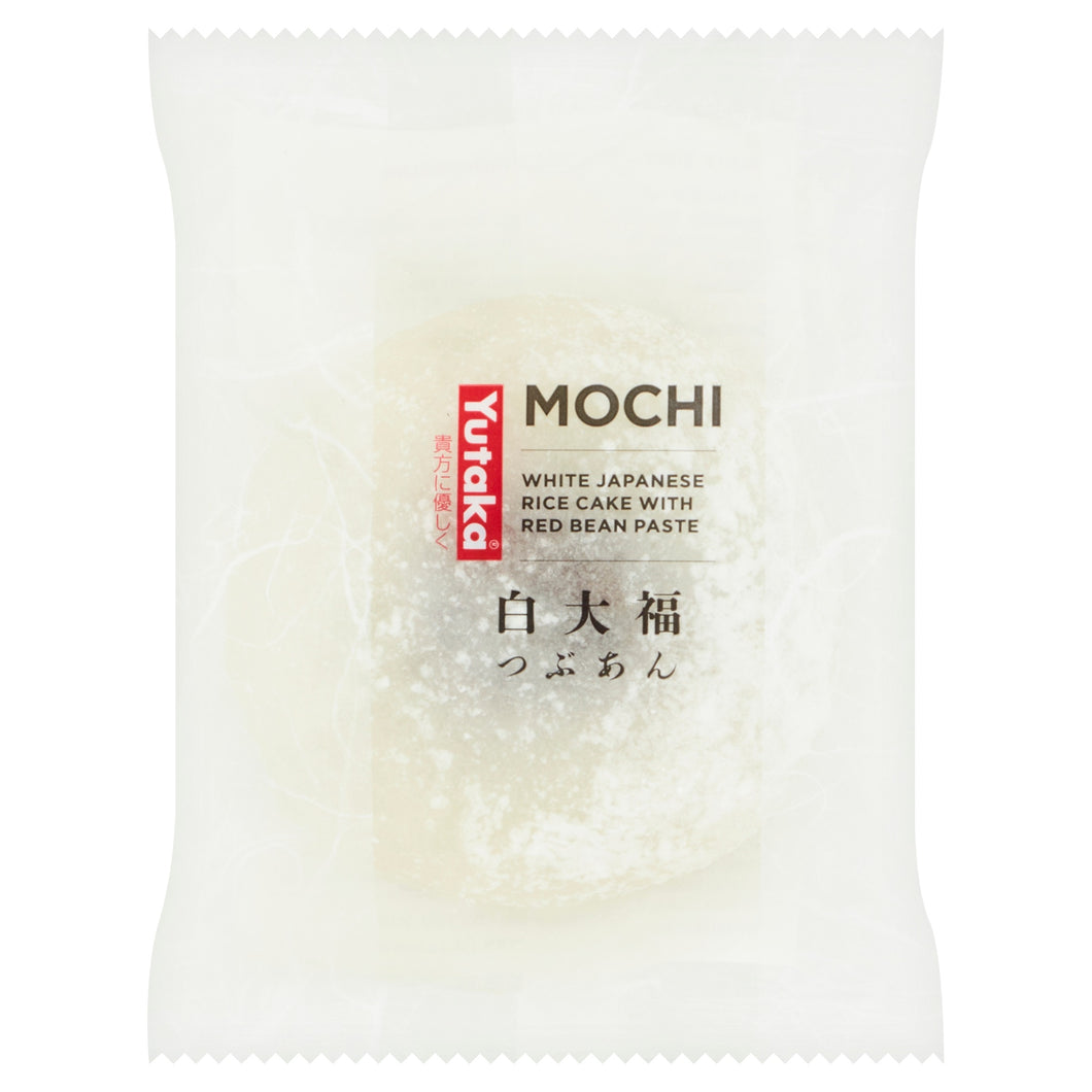 Yutaka Daifuku Mochi -White Rice Cake with Red Bean Jam  95g