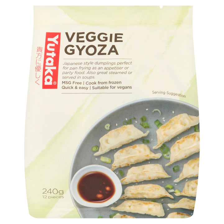 Yutaka Vegetable Gyoza 12pc 240g 10