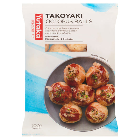 Yutaka Takoyaki Octopus Balls 300g (15pcs)