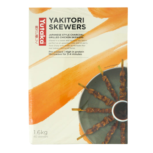 Yutaka Yakitori - Marinated Chicken Skewers 40x40g