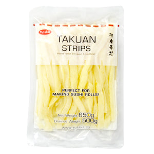 Yutaka Takuan - Salted Radish Strips No Colour 500g