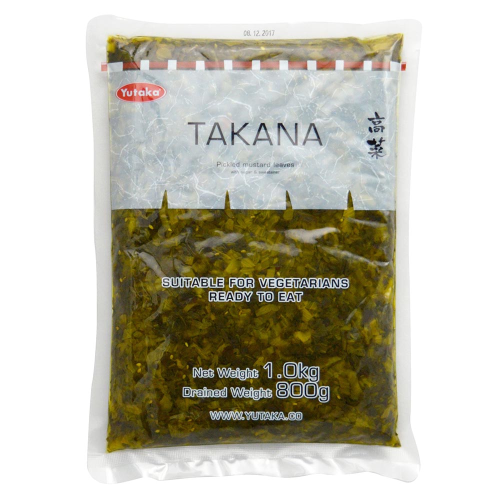 Yutaka Takana -Pickled Mustard Leaf 1kg