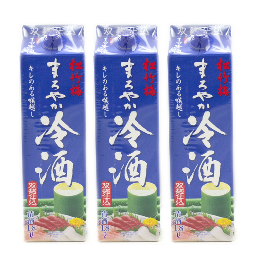 Shochikubai Maroyaka Reishu - Sake 1.8L Paperpack 13-14% x 3 bottles